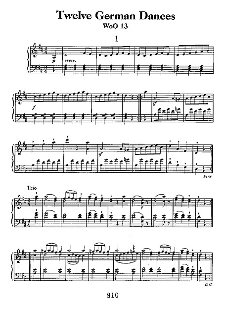 Miniatura di partitura