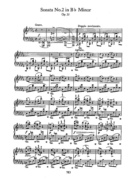 Miniatura de la partitura