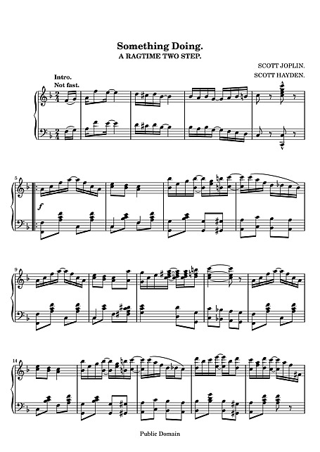 Miniatura de partitura