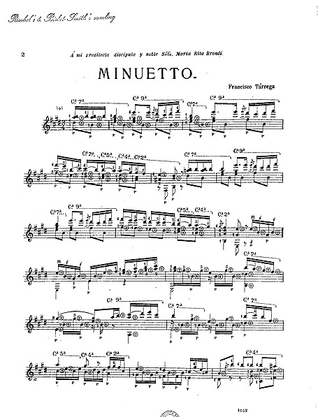 Miniatura di partitura