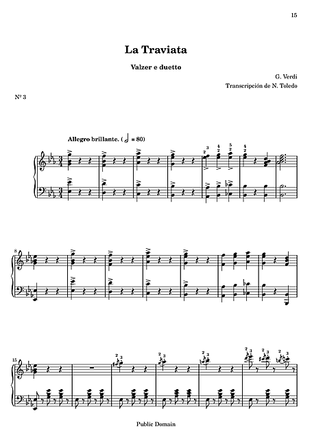 Miniatura de la partitura