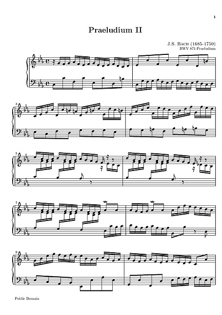 Miniatura di partitura