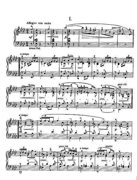 Miniatura de partitura