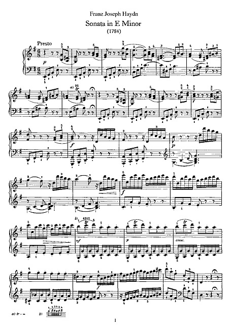 Sonata No. 34 Piano Sheet music Cantorion Free sheet music