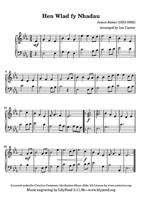 Miniatura de la partitura