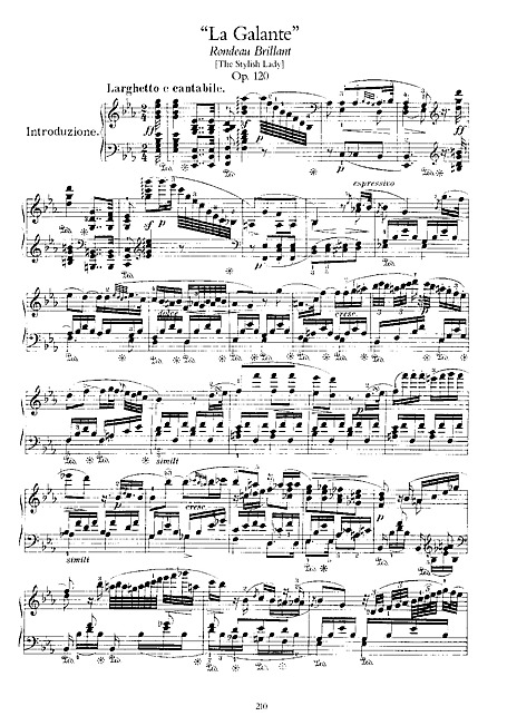 Miniatura de partitura