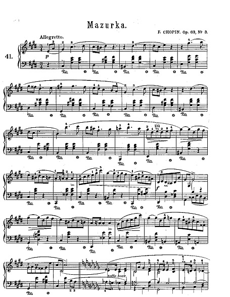 Miniatura de partitura