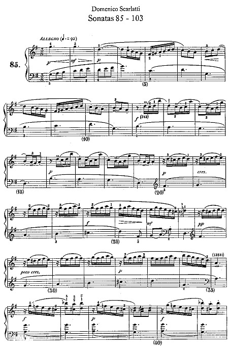 Miniatura de la partitura