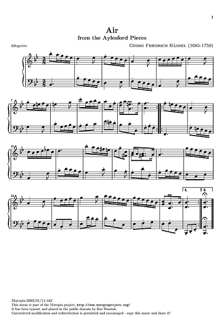 Miniatura di partitura