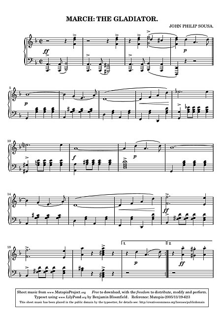 Miniatura de partitura