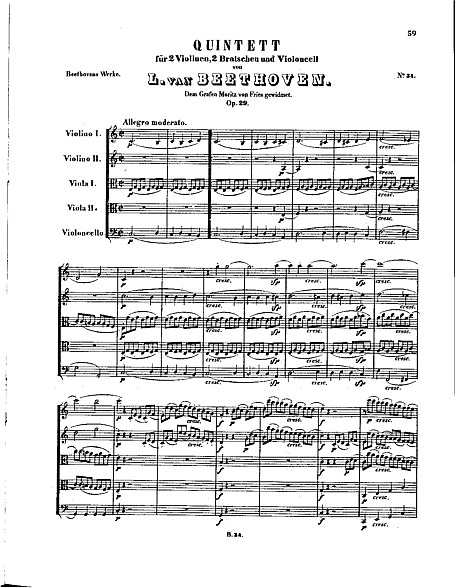 Miniatura di partitura