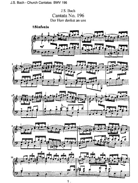 Miniatura de la partitura