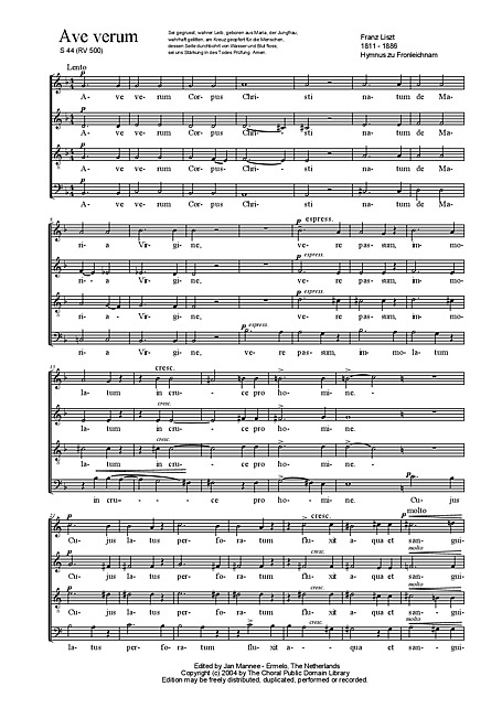 Miniatura de partitura