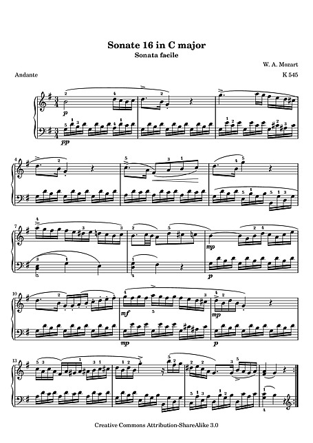 Miniatura di partitura