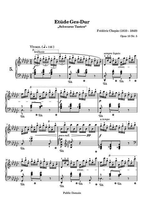 Miniatura di partitura