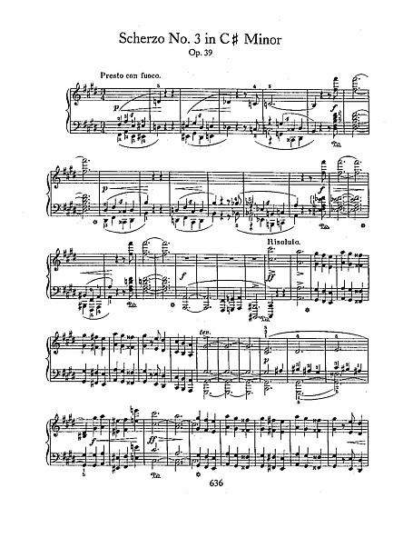 Miniatura de partitura