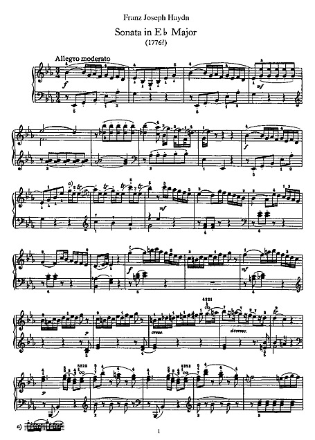 Sonata No. 28 ピアノ - 楽譜 - カントリーアン, 無料楽譜