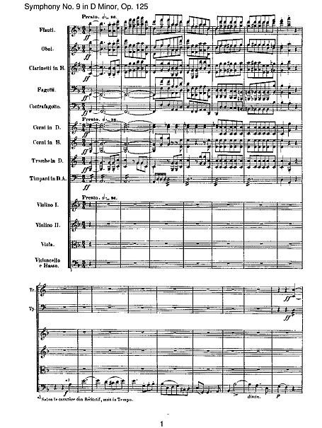 交響曲第9番 （Symphony No. 9） 4. Finale (full score 