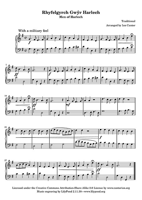 Miniatura de partitura