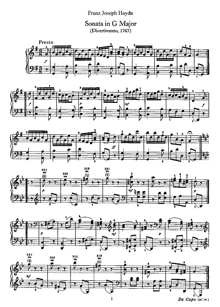 Miniatura de la partitura