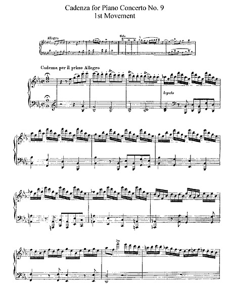 Miniatura de partitura