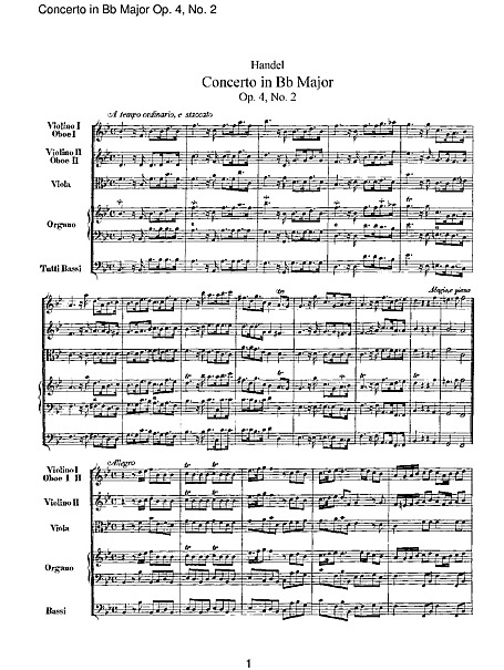 Miniatura di partitura