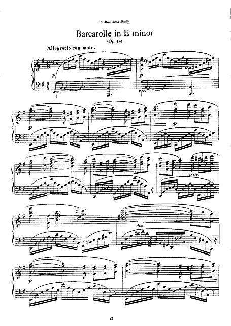 Miniatura di partitura