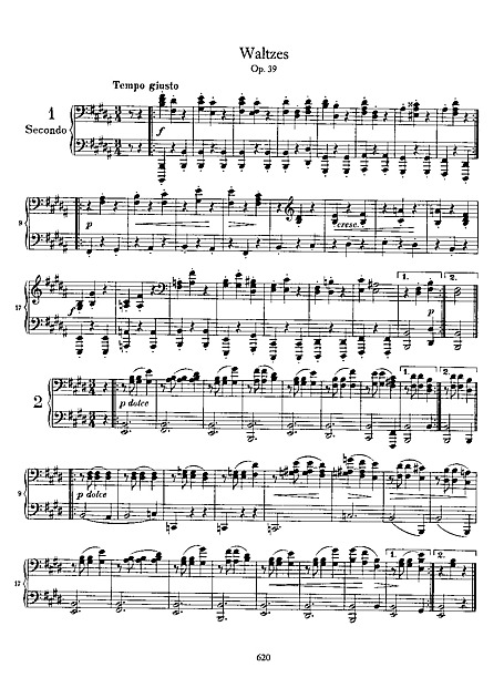 SPARTITO-PEZZETTINI FACILI PIANOFORTE A 4  MANI-VALZER-FRONTINI-ED.CARISCH-1918