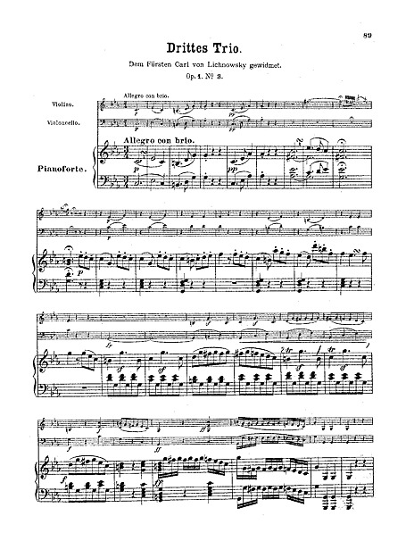 Miniatura de partitura