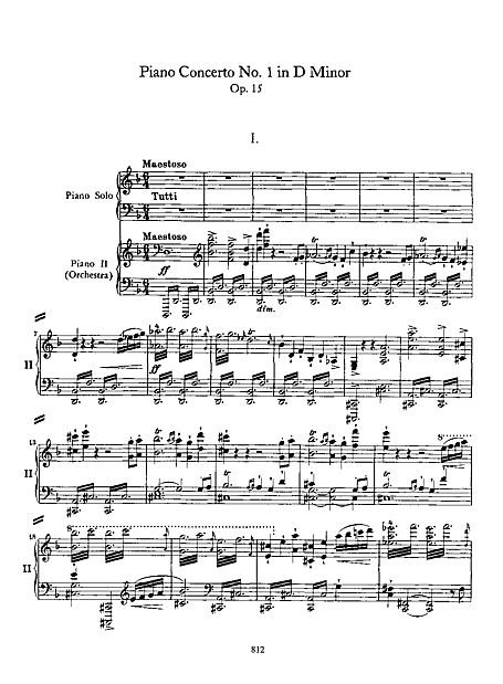 Miniatura de partitura