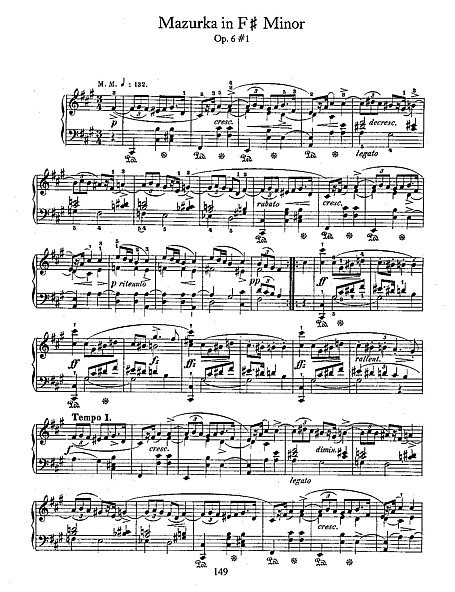 Miniatura de partitura