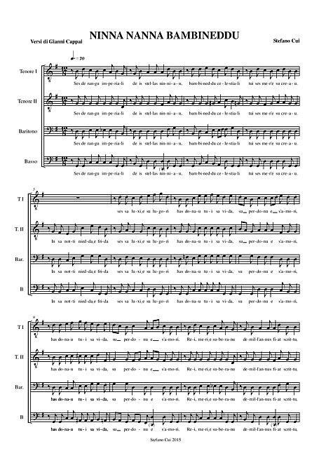 Miniatura di partitura