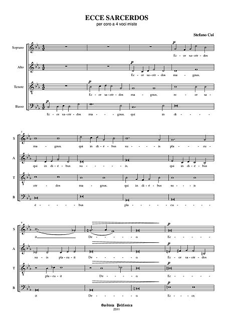 Miniatura de partitura