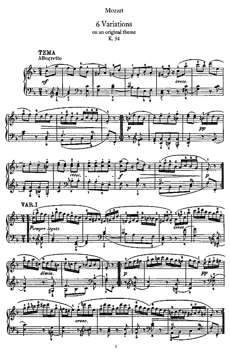 Miniatura di partitura