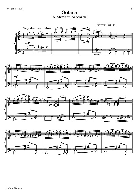 Miniatura di partitura