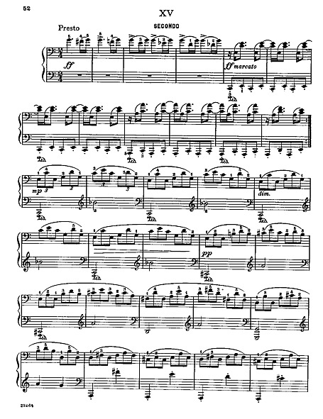 Miniatura di partitura