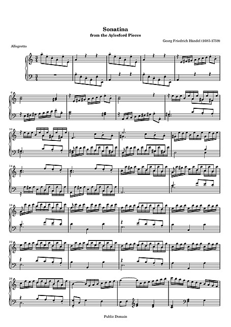 Miniatura de partitura