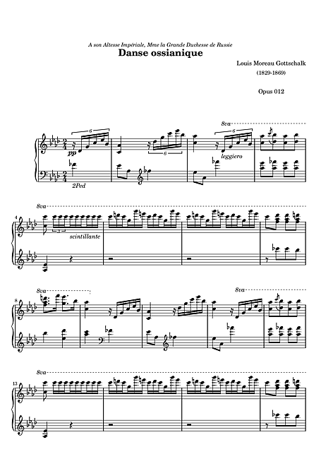 Miniatura de la partitura