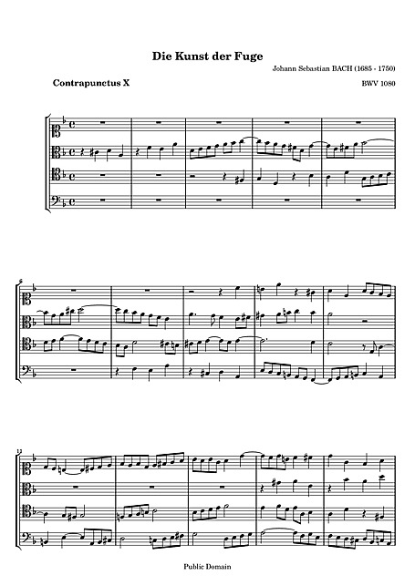 Miniatura de partitura