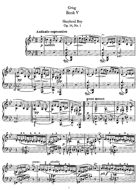 Miniatura de partitura