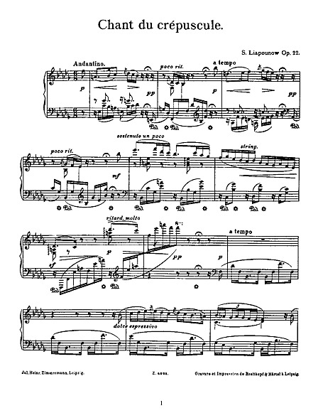 Miniatura de partitura