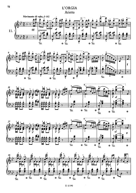 Miniatura di partitura