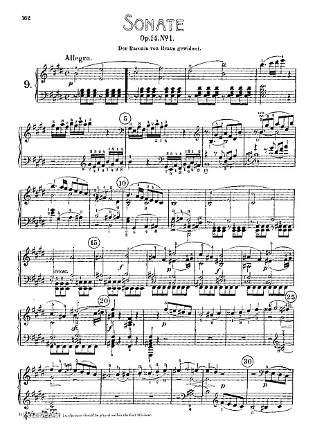 Miniatura de partitura