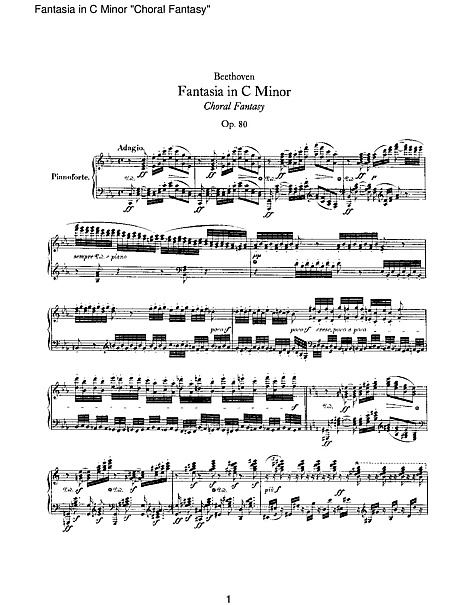 Miniatura de partitura