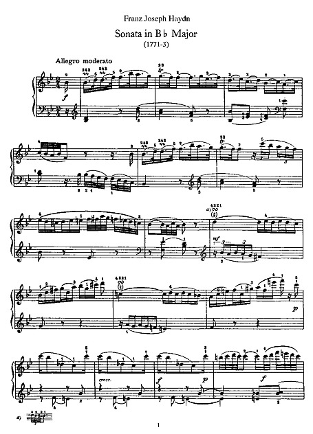 Miniatura de partitura