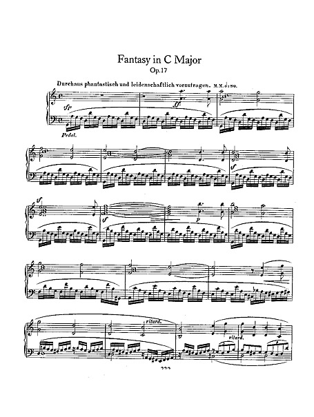 Miniatura de partitura