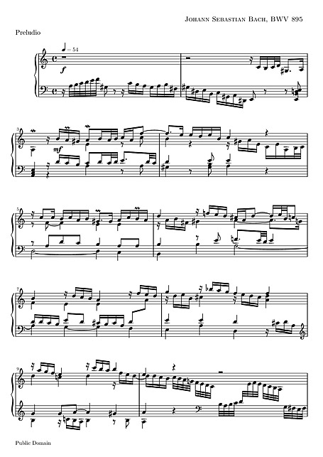 Miniatura di partitura