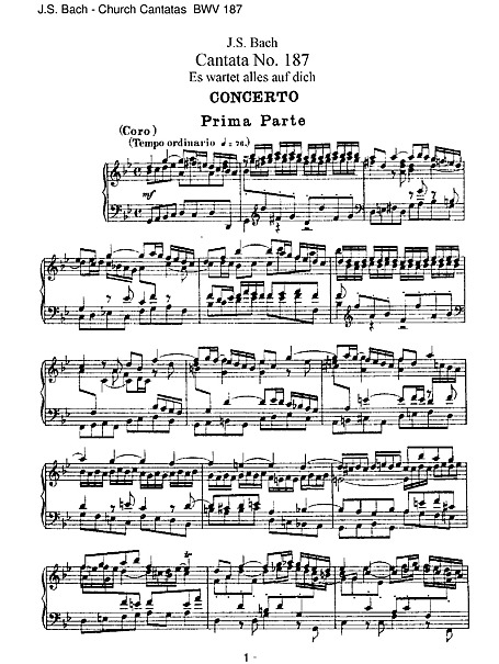 Miniatura de la partitura