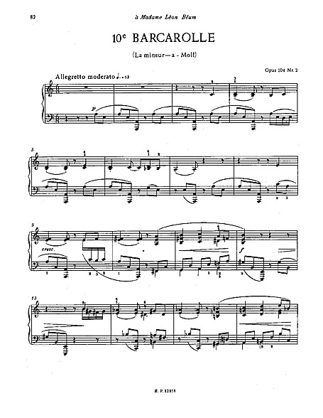 Miniatura de partitura