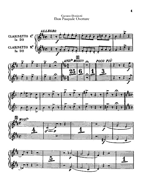 Partitura de flauta, Partituras para clarinete, Partituras de guitarra